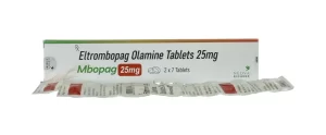 Mbopag Eltrombopag 25mg Tablets