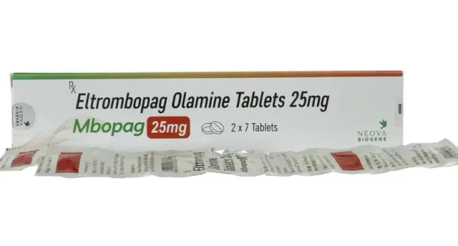 Mbopag Eltrombopag 25mg Tablets