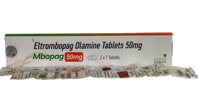 Mbopag Eltrombopag 50mg Tablets