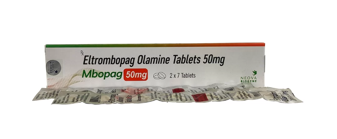 Mbopag Eltrombopag 50mg Tablets