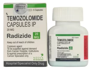 Radizide Temozolomide 20mg Capsules