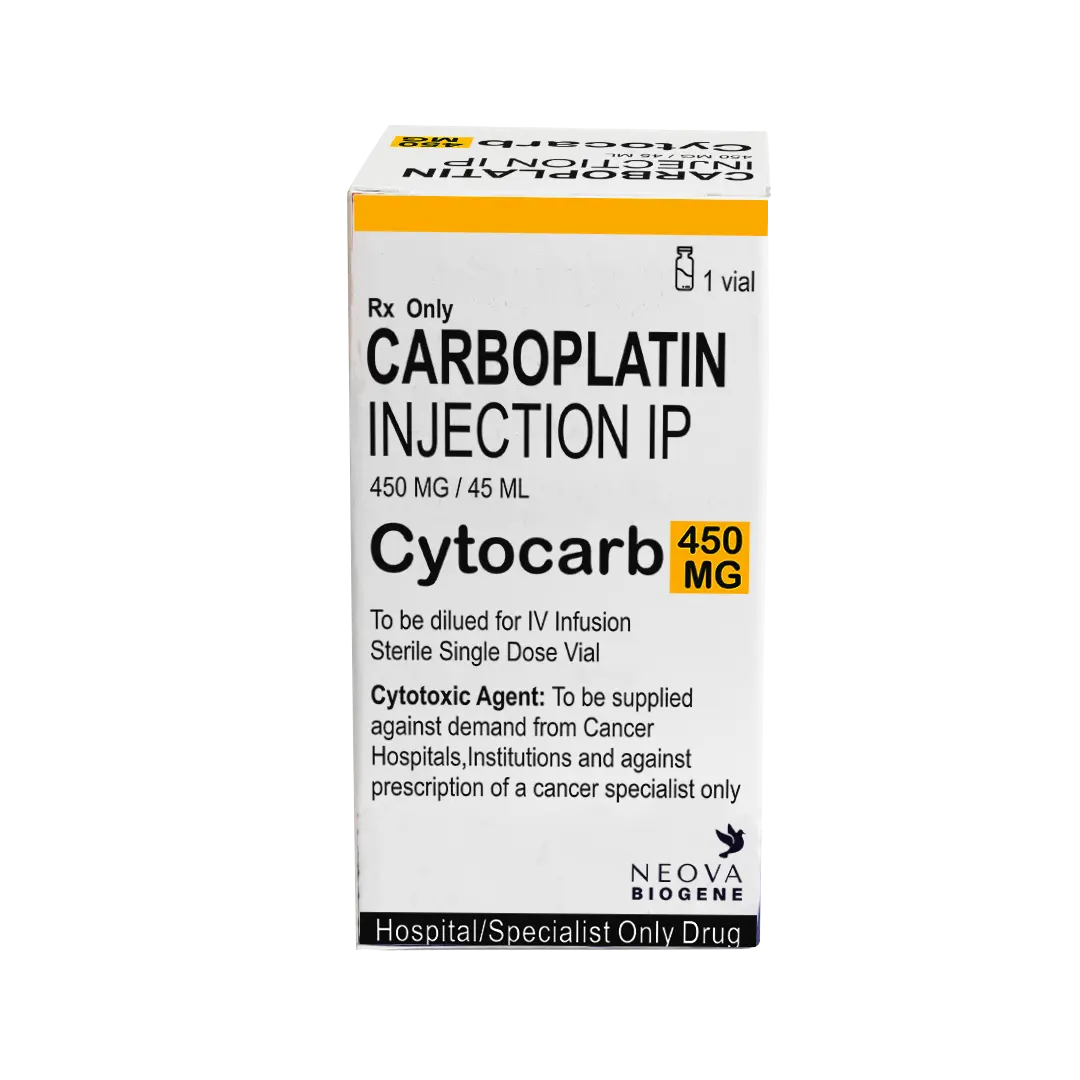 Cytocarb Carboplatin 450mg Injection